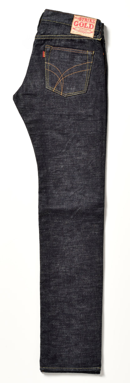 The Strike Gold SG7105 Super Slubby Series 17oz Slubby Selvedge Denim - Stylish Straight