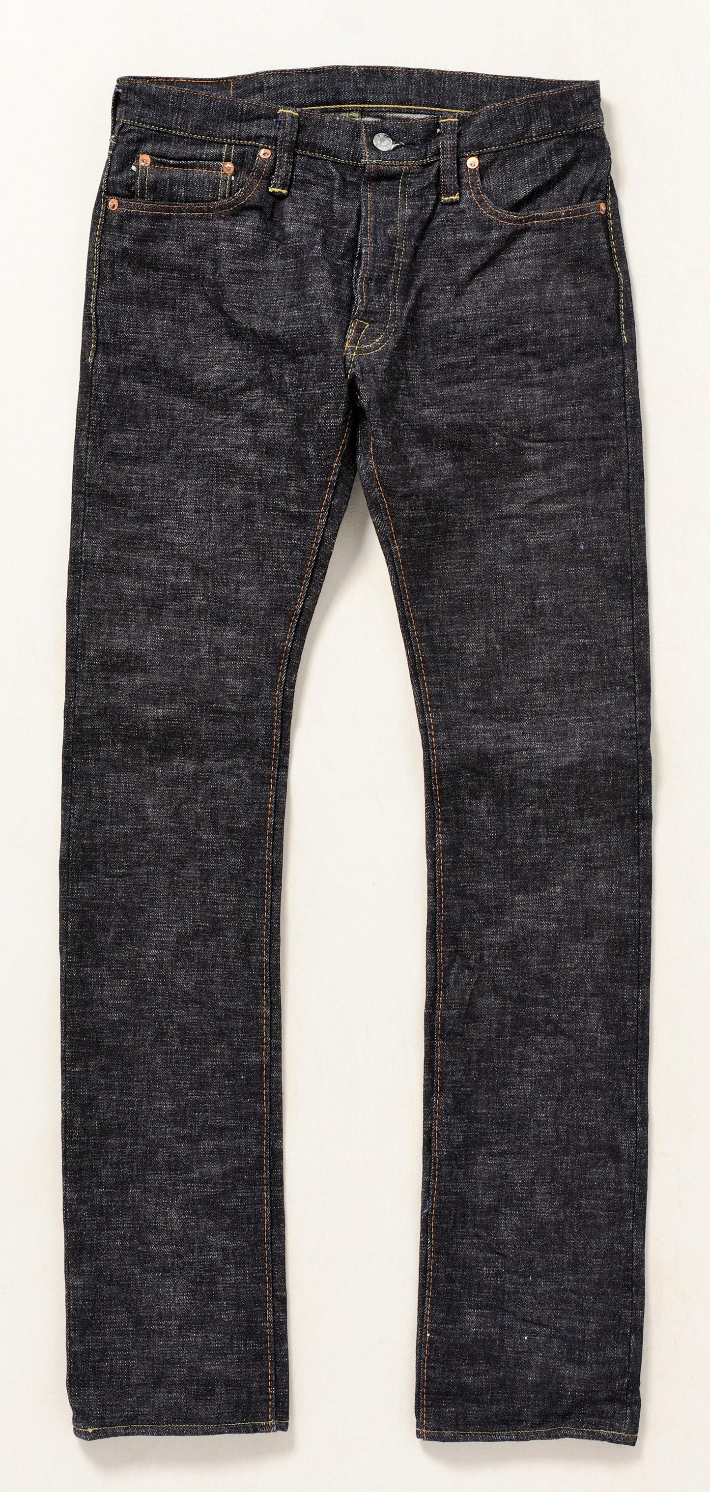 The Strike Gold SG7109 Super Slubby Series 17oz Slubby Selvedge Denim - Slim Tapered