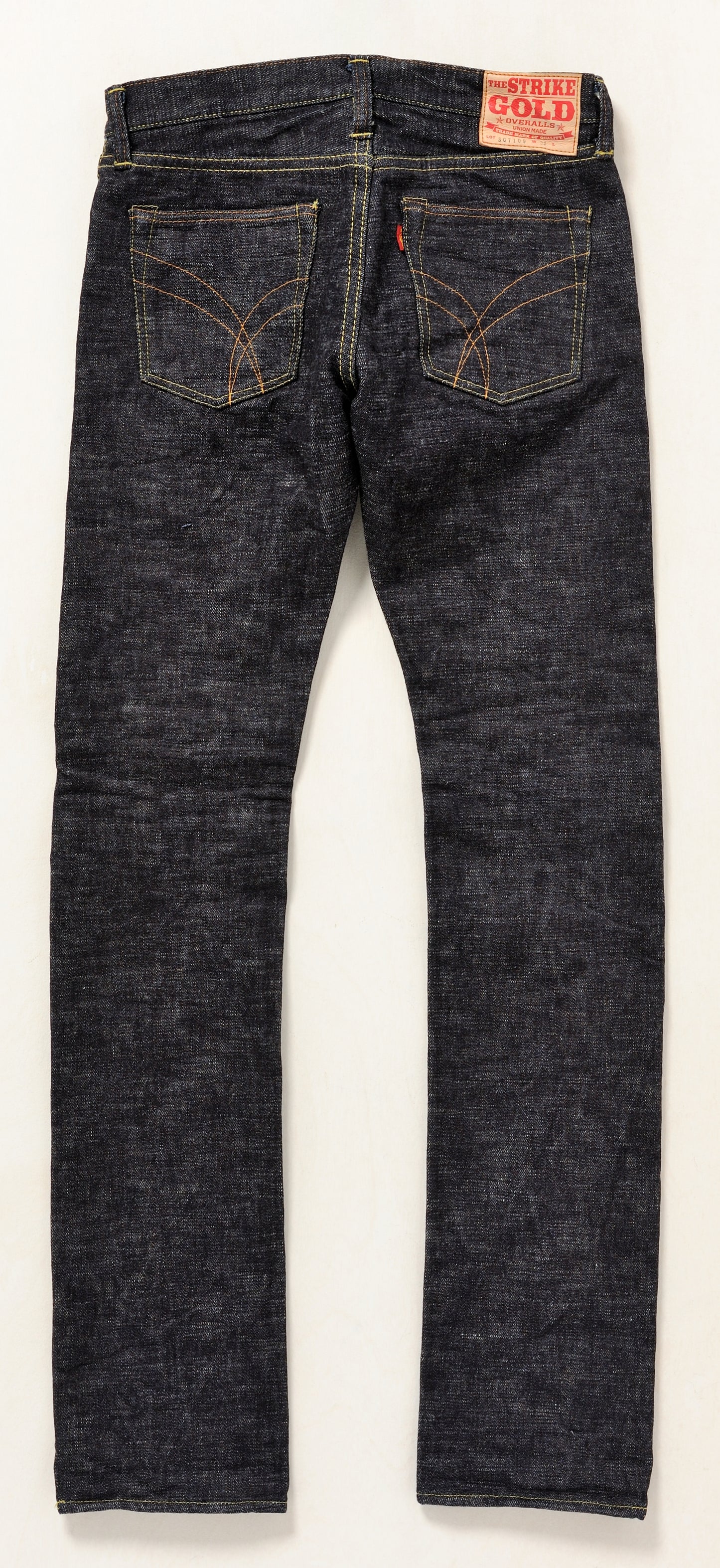 The Strike Gold SG7109 Super Slubby Series 17oz Slubby Selvedge Denim - Slim Tapered