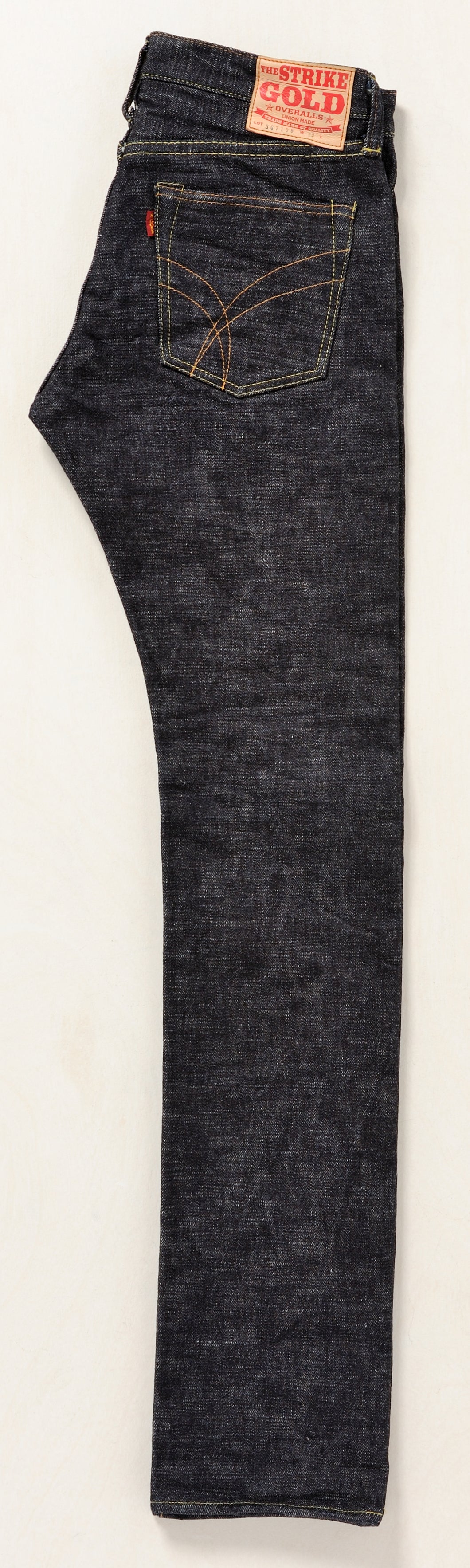 The Strike Gold SG7109 Super Slubby Series 17oz Slubby Selvedge Denim - Slim Tapered