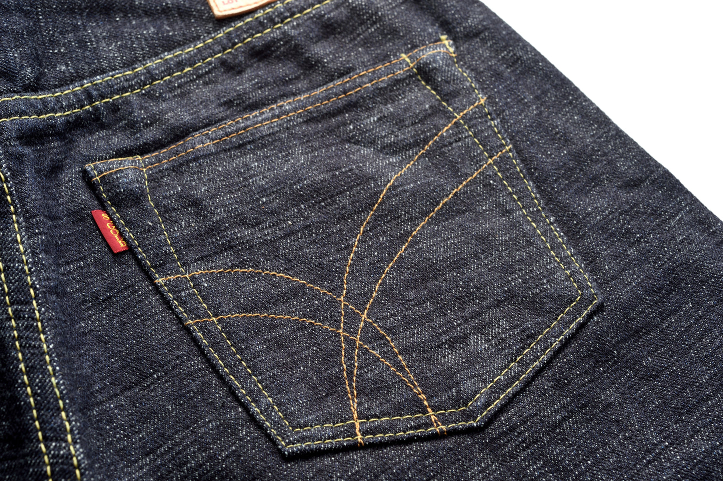 The Strike Gold SG7105 Super Slubby Series 17oz Slubby Selvedge Denim - Stylish Straight