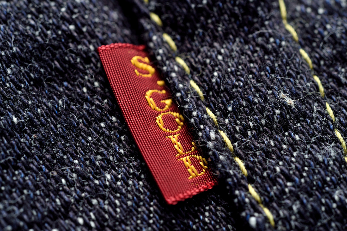 The Strike Gold SG7109 Super Slubby Series 17oz Slubby Selvedge Denim - Slim Tapered