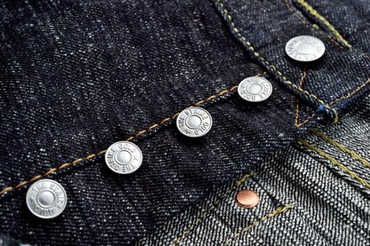 The Strike Gold SG7103 Super Slubby Series 17oz Slubby Selvedge Denim - Classic Straight