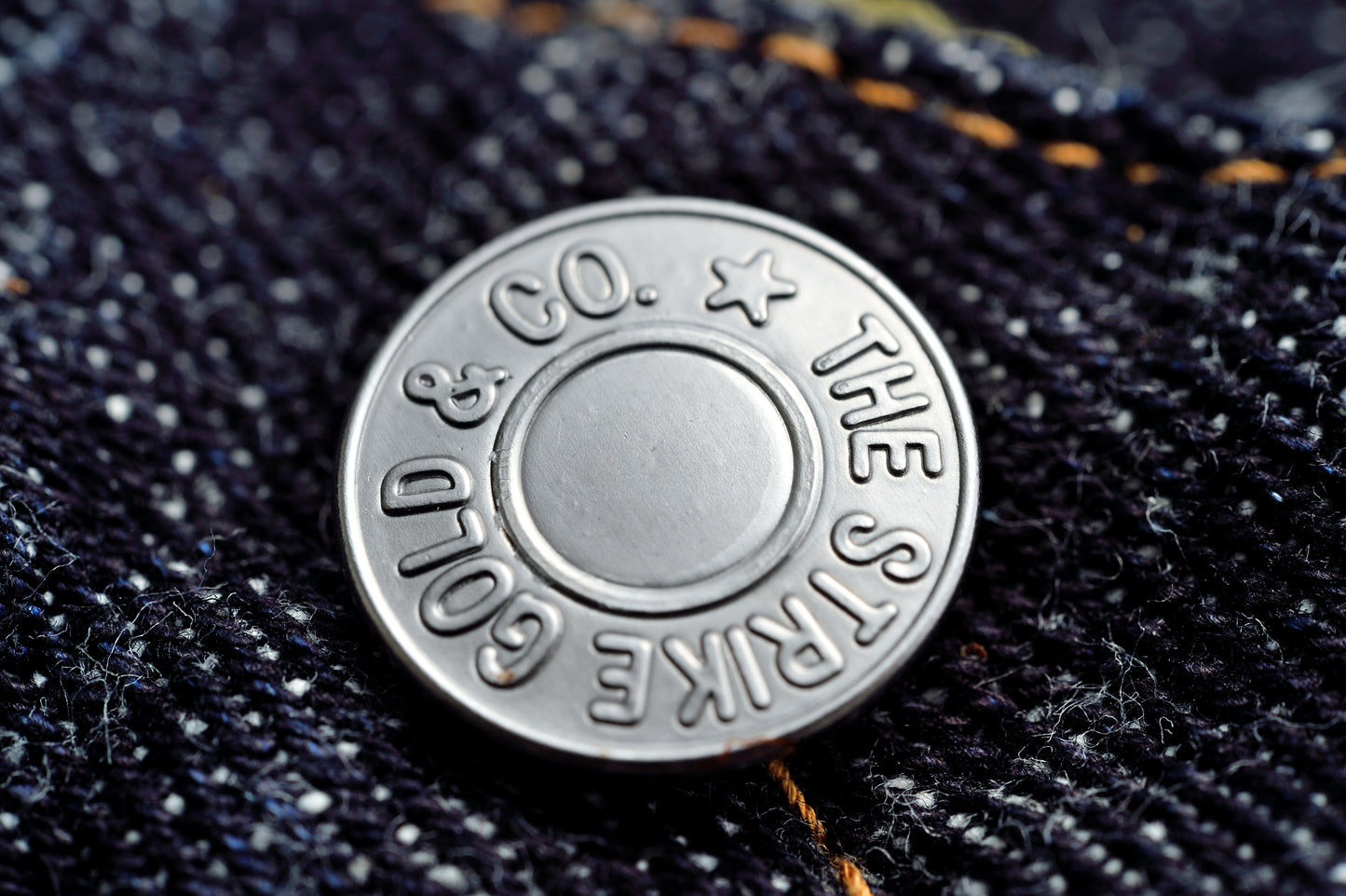 The Strike Gold SG7105 Super Slubby Series 17oz Slubby Selvedge Denim - Stylish Straight