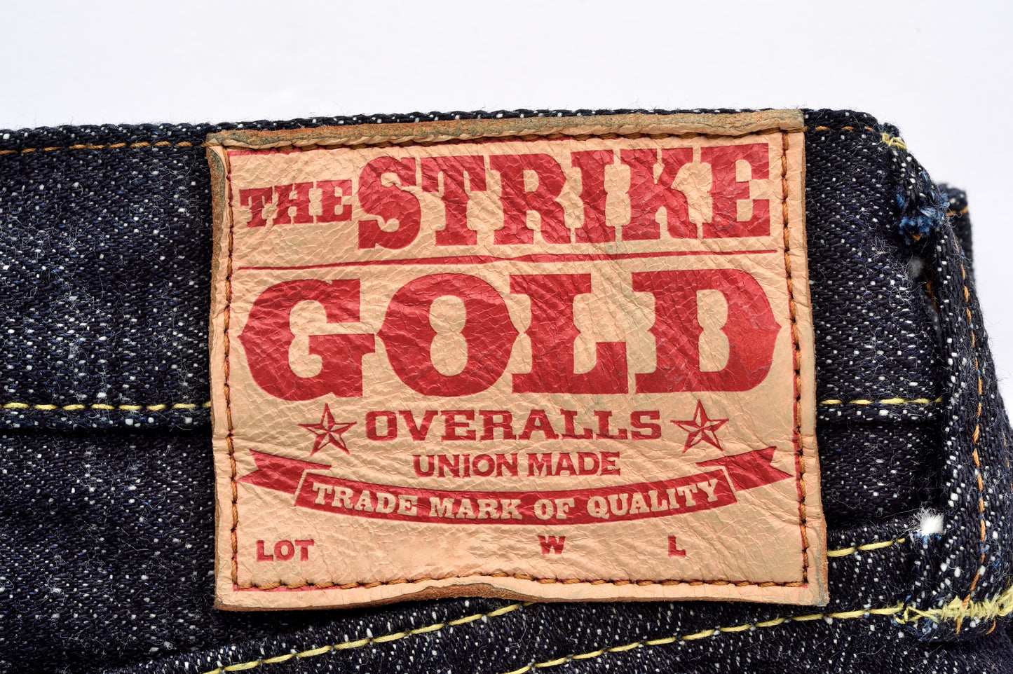 The Strike Gold SG7105 Super Slubby Series 17oz Slubby Selvedge Denim - Stylish Straight