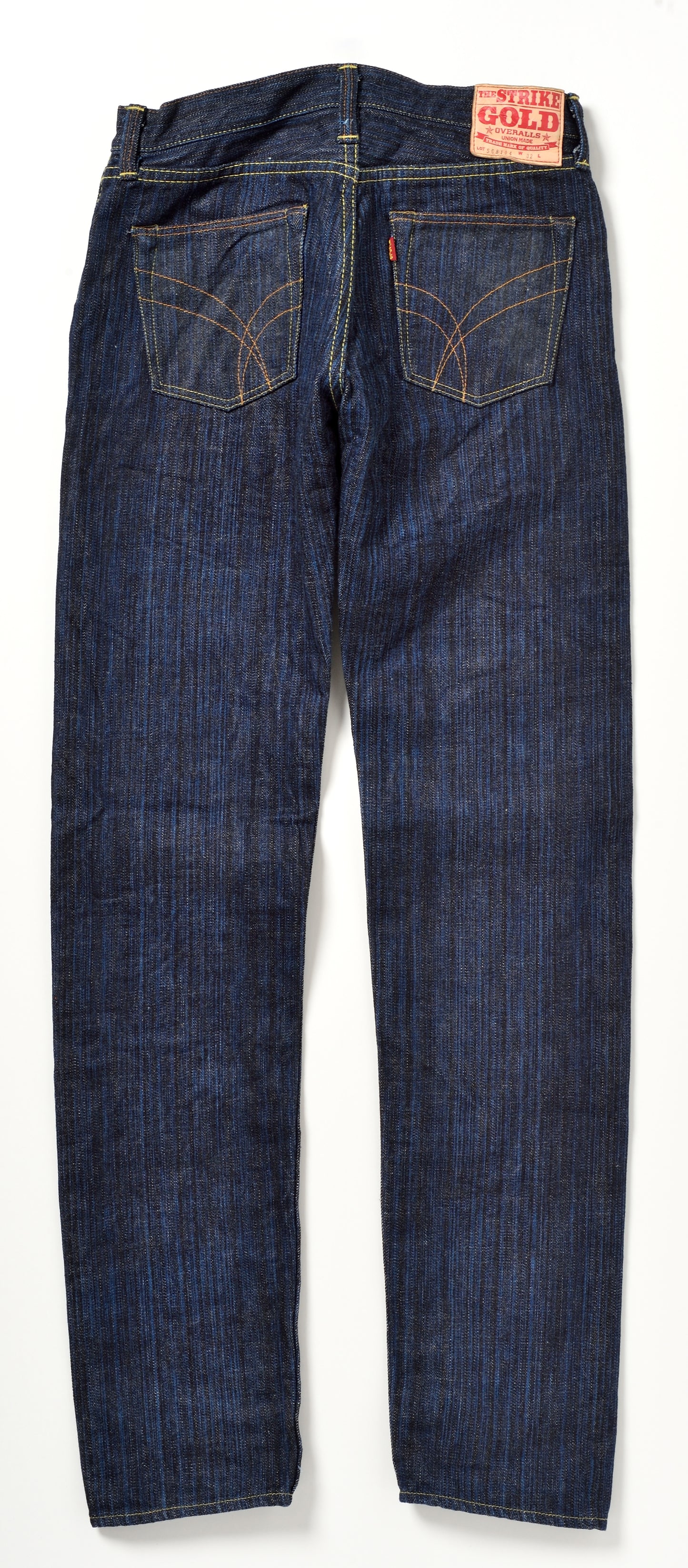 The Strike Gold SG8104 Shower Slubby Series 16oz Selvedge Jeans - Regular Tapered