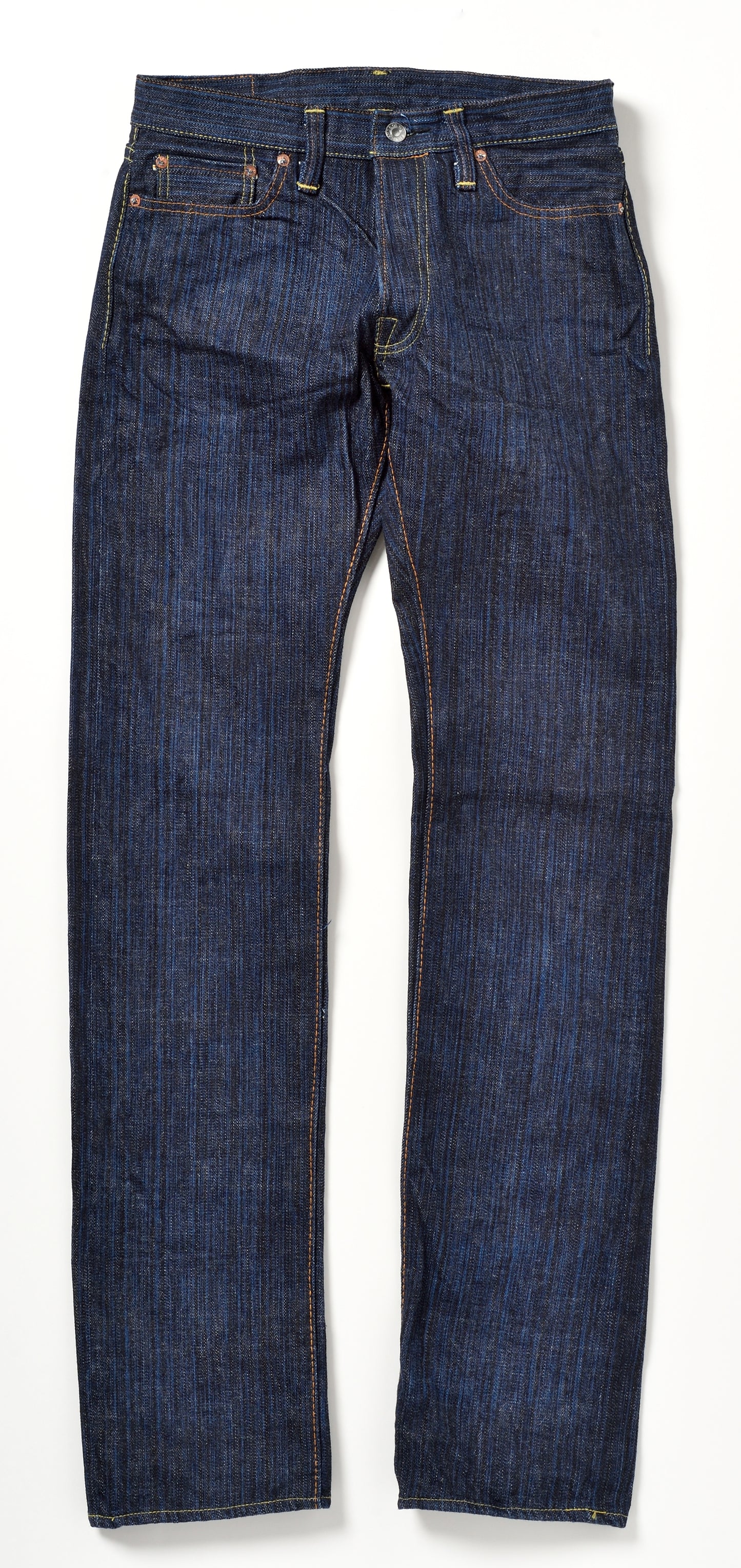 The Strike Gold SG8105 Shower Slubby Series 16oz Selvedge Jeans - Stylish Straight