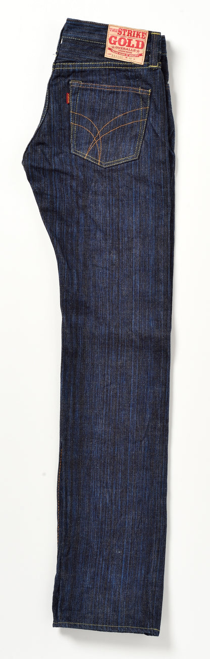 The Strike Gold SG8105 Shower Slubby Series 16oz Selvedge Jeans - Stylish Straight