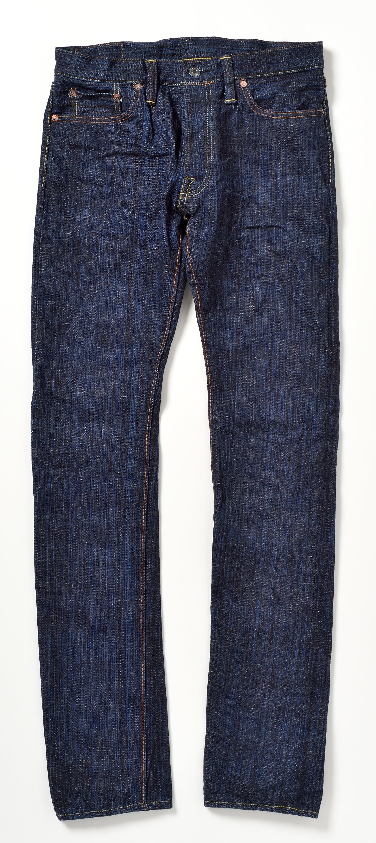The Strike Gold SG8109 Shower Slubby Series 16oz Selvedge Jeans - Slim Tapered