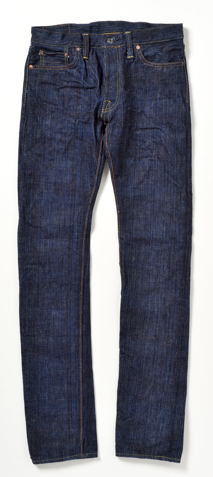The Strike Gold SG8109 Shower Slubby Series 16oz Selvedge Jeans - Slim Tapered
