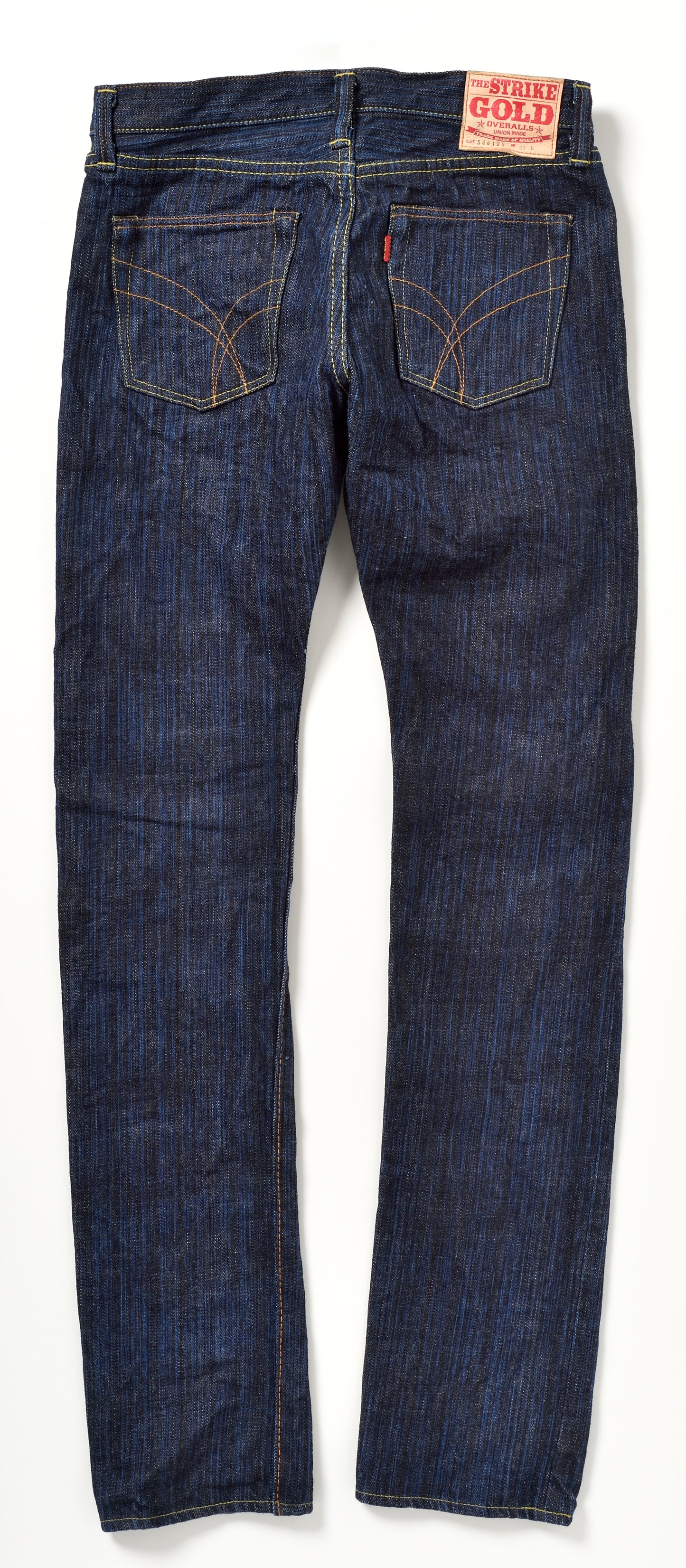The Strike Gold SG8109 Shower Slubby Series 16oz Selvedge Jeans - Slim Tapered