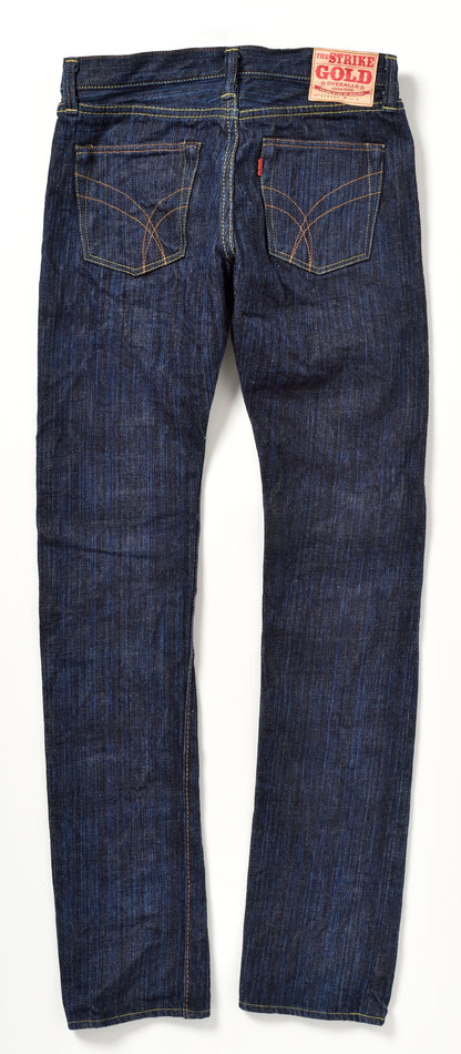 The Strike Gold SG8109 Shower Slubby Series 16oz Selvedge Jeans - Slim Tapered