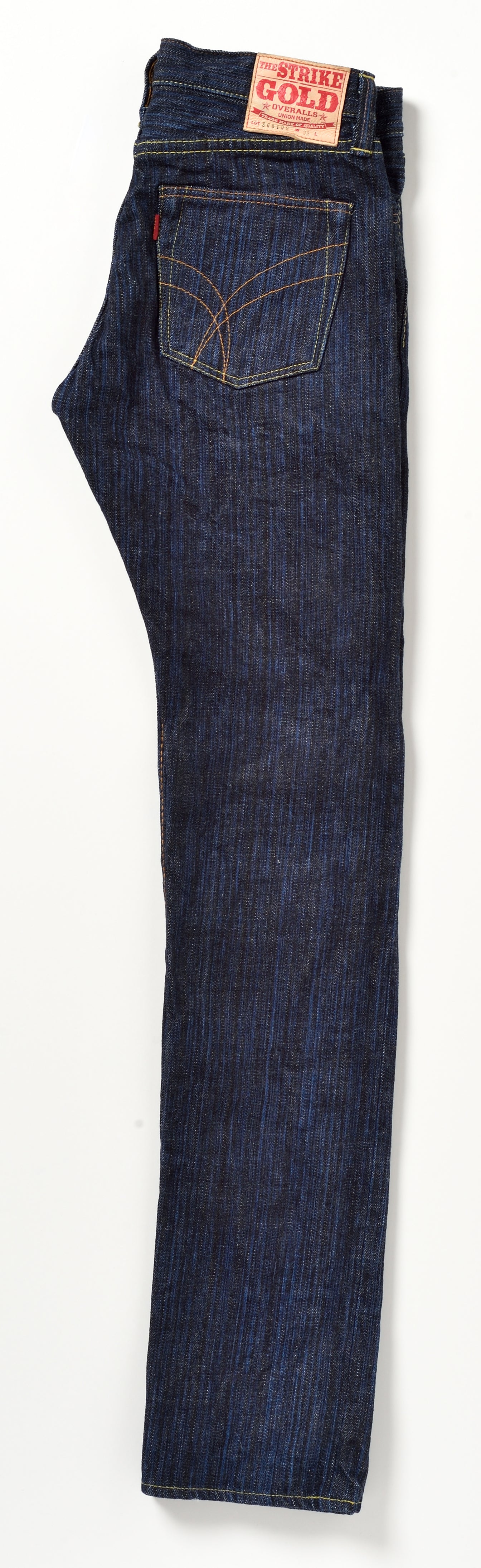 The Strike Gold SG8109 Shower Slubby Series 16oz Selvedge Jeans - Slim Tapered