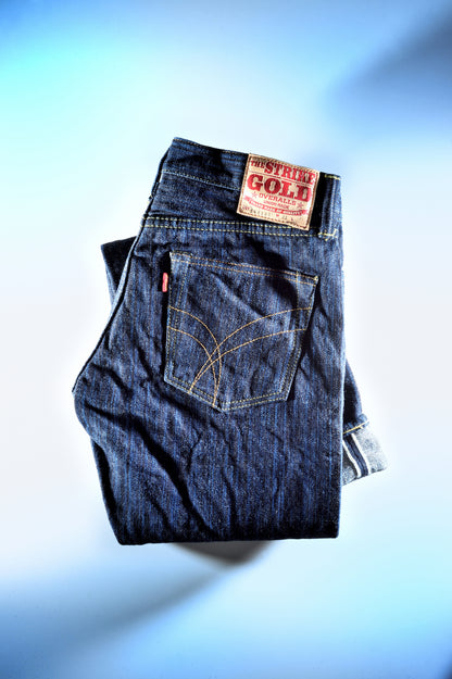 The Strike Gold SG8104 Shower Slubby Series 16oz Selvedge Jeans - Regular Tapered