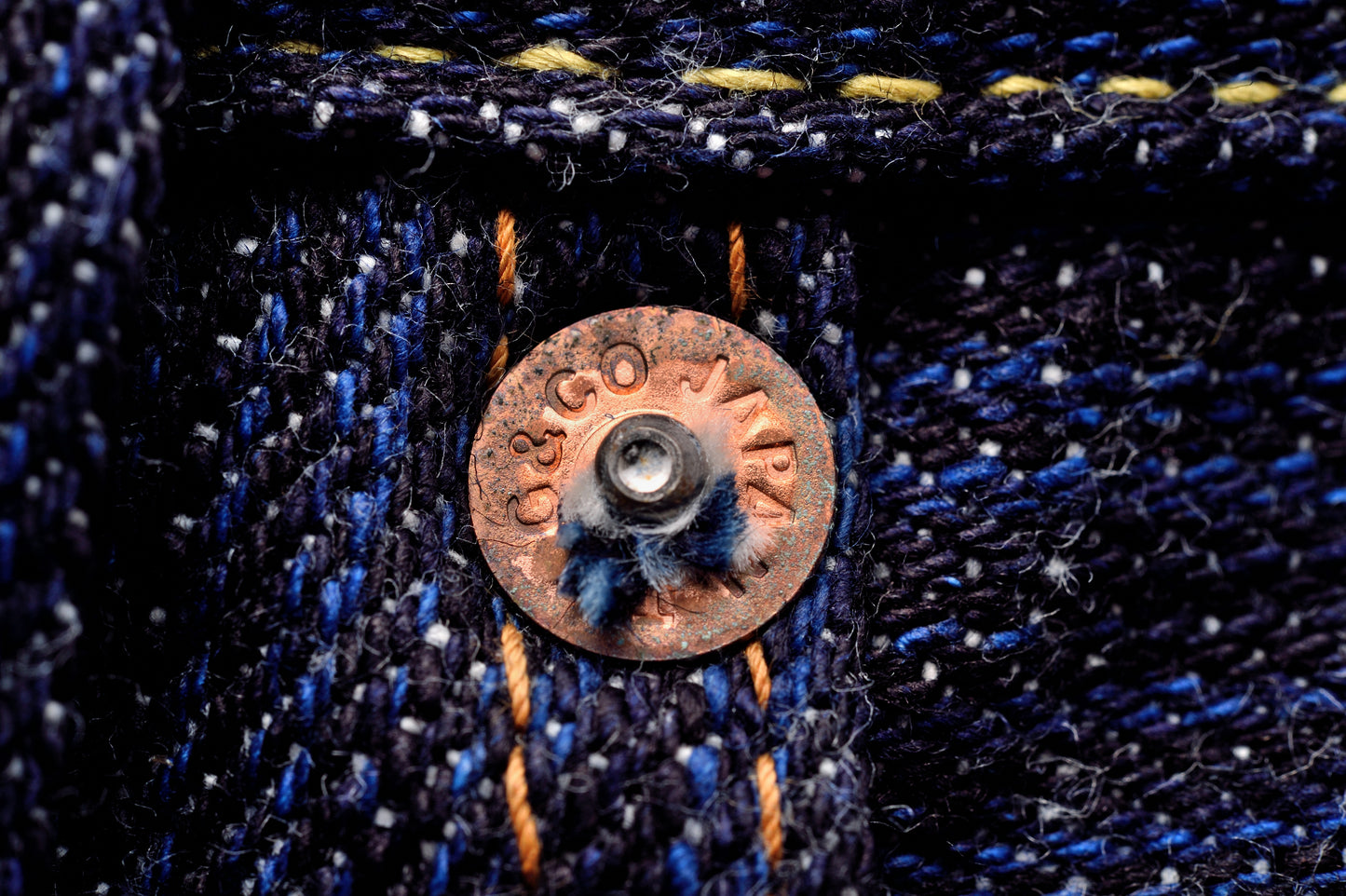 The Strike Gold SG8104 Shower Slubby Series 16oz Selvedge Jeans - Regular Tapered