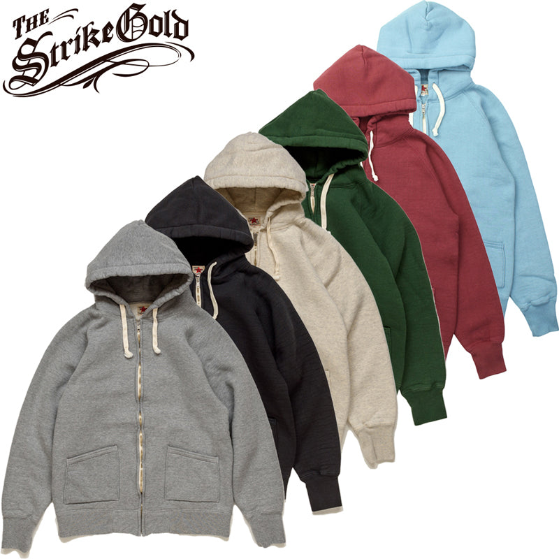 SGC004 The Strike Gold LoopWheel Full Zip Sweat Parka