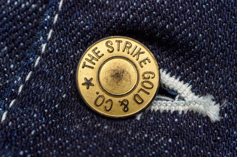 SGJ001 / The Strike Gold　Original 15oz Seledge Denim CHORE COAT