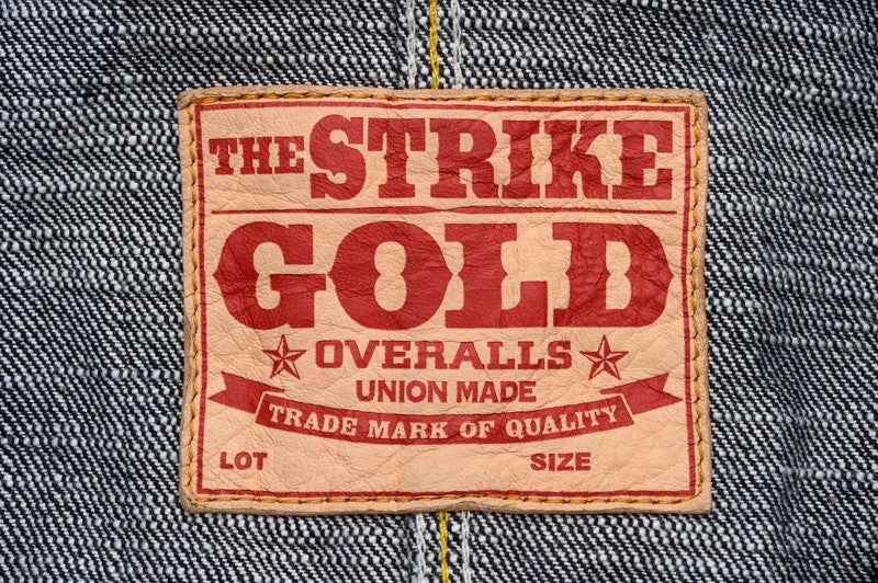 SGJ001 / The Strike Gold　Original 15oz Seledge Denim CHORE COAT