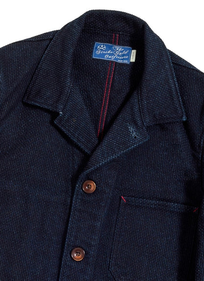 SGJ002 / The Strike Gold　INDIGO SASHIKO SHOP COAT