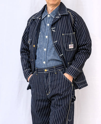 SGJ003 / The Strike Gold UTILITY STANDARD Series 12oz Original Wabash Denim CHORE COAT