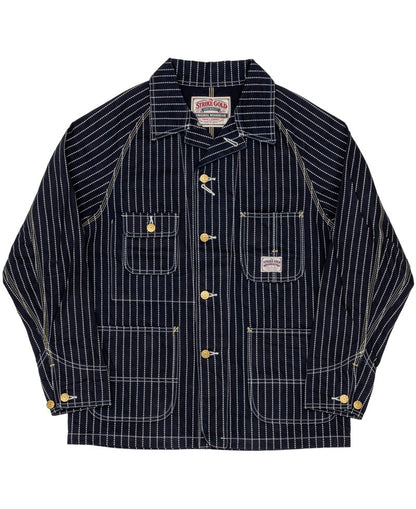 SGJ003 / The Strike Gold UTILITY STANDARD Series 12oz Original Wabash Denim CHORE COAT