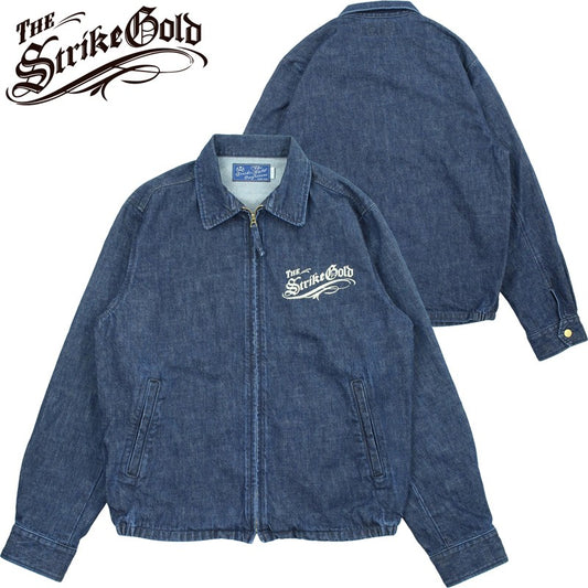 SGJ2601 / The Strike Gold Denim Sport Jacket – 11oz Indigo Denim