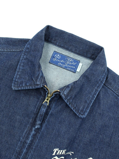 SGJ2601 / The Strike Gold Denim Sport Jacket – 11oz Indigo Denim