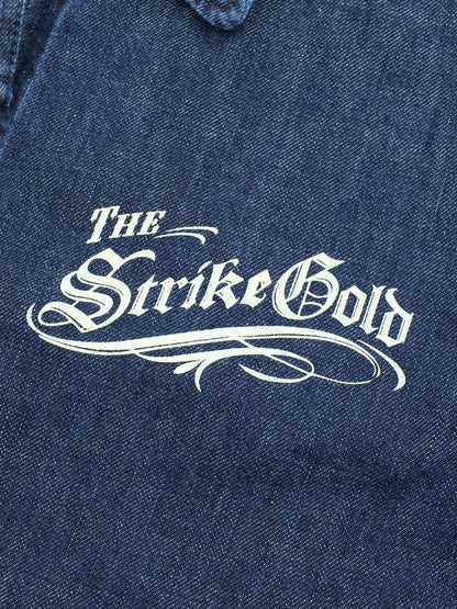 SGJ2601 / The Strike Gold Denim Sport Jacket – 11oz Indigo Denim