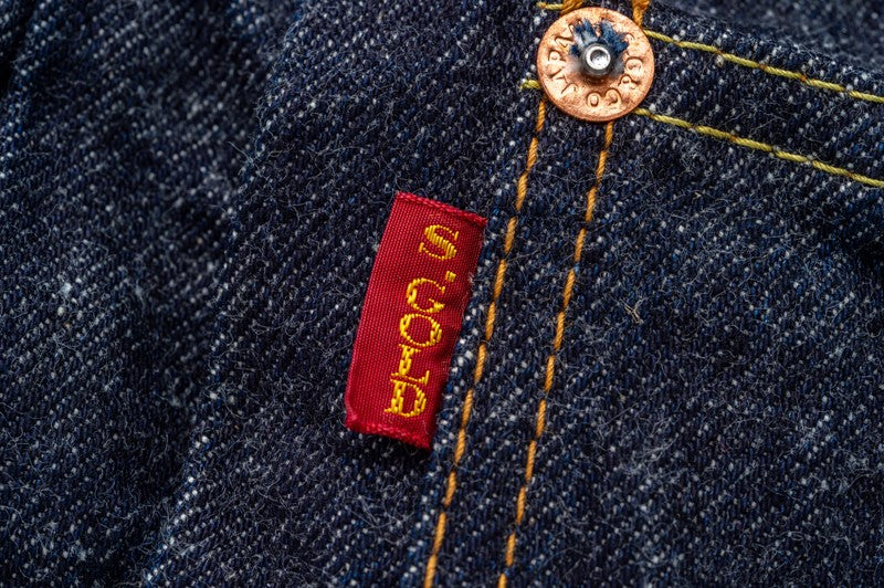 SGJ40X / The Strike Gold Origin Series 14oz Low-Tension Neppy Selvedge Denim Mid-'40s Jacket