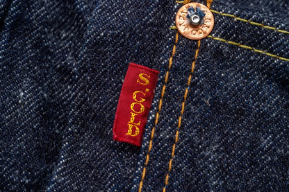 SGJ40X / The Strike Gold Origin Series 14oz Low-Tension Neppy Selvedge Denim Mid-'40s Jacket