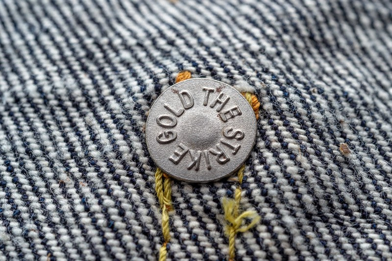 SGJ40X / The Strike Gold Origin Series 14oz Low-Tension Neppy Selvedge Denim Mid-'40s Jacket