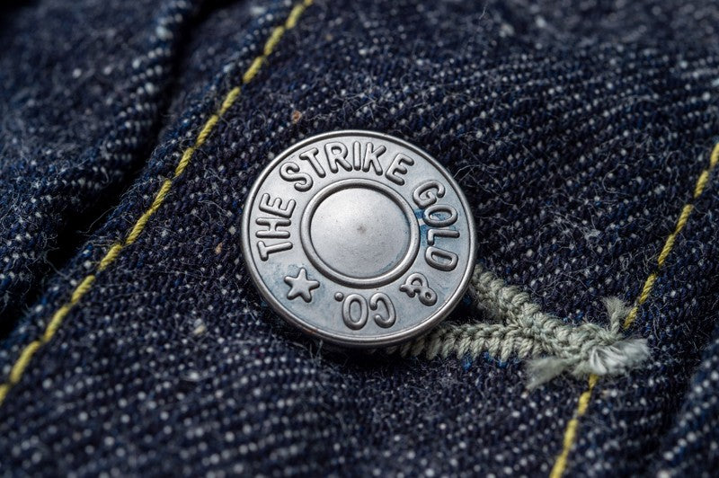 SGJ40X / The Strike Gold Origin Series 14oz Low-Tension Neppy Selvedge Denim Mid-'40s Jacket