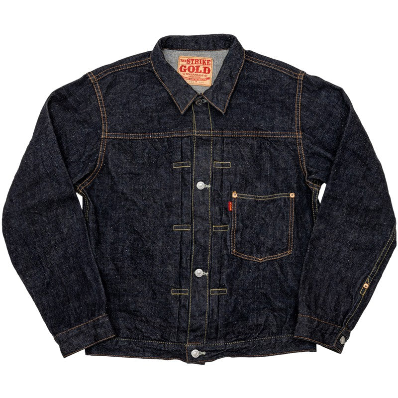 SGJ40X / The Strike Gold Origin Series 14oz Low-Tension Neppy Selvedge Denim Mid-'40s Jacket