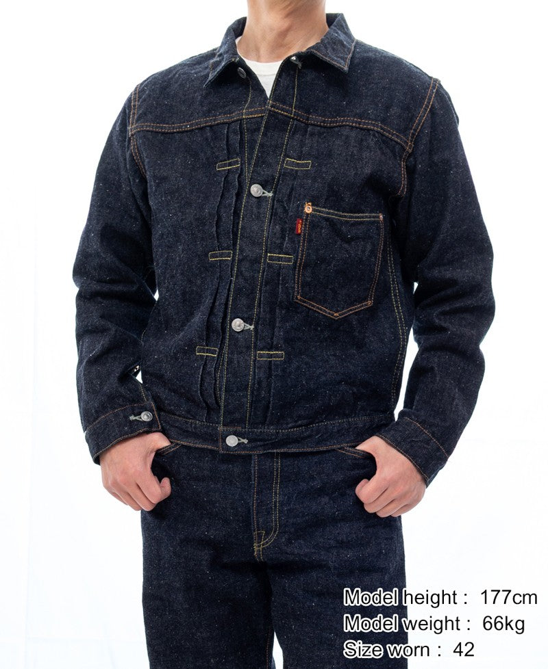 SGJ40X / The Strike Gold Origin Series 14oz Low-Tension Neppy Selvedge Denim Mid-'40s Jacket