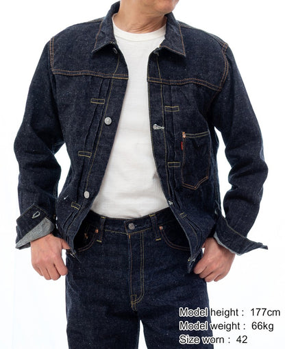 SGJ40X / The Strike Gold Origin Series 14oz Low-Tension Neppy Selvedge Denim Mid-'40s Jacket