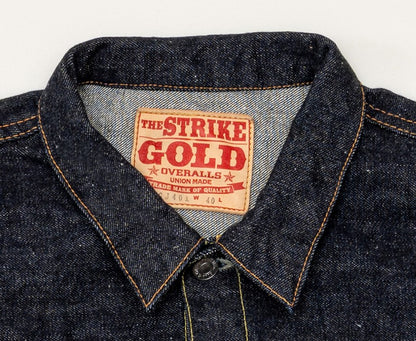 SGJ40X / The Strike Gold Origin Series 14oz Low-Tension Neppy Selvedge Denim Mid-'40s Jacket