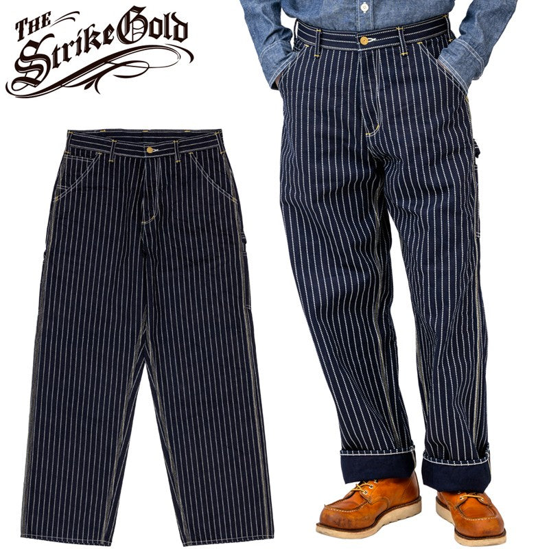 SGP003 / The Strike Gold UTILITY STANDARD Series 12oz Original Wabash Denim Painter Pants