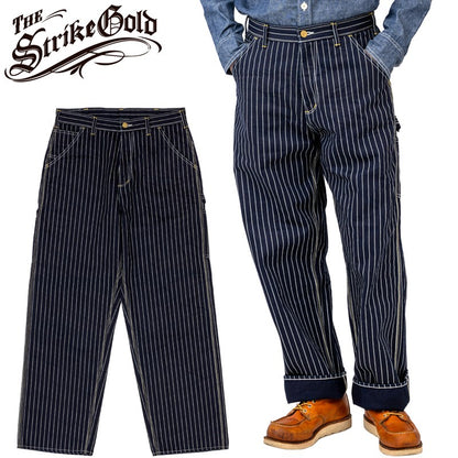 SGP003 / The Strike Gold UTILITY STANDARD Series 12oz Original Wabash Denim Painter Pants