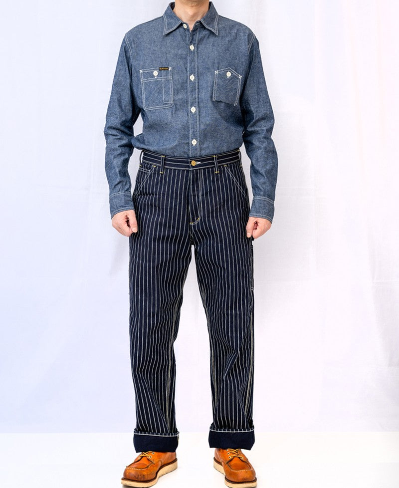 SGP003 / The Strike Gold UTILITY STANDARD Series 12oz Original Wabash Denim Painter Pants