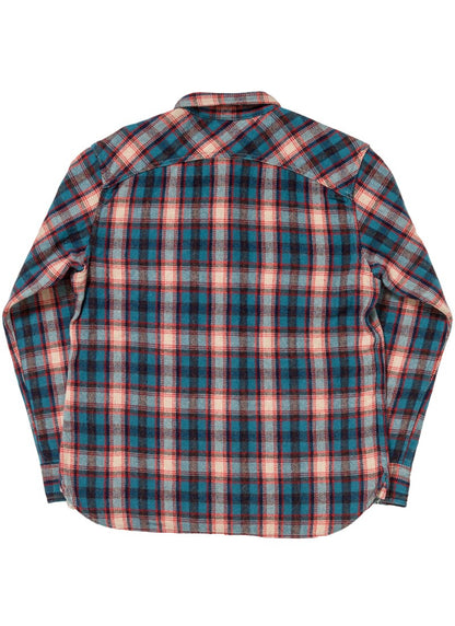 SGS2401 / The Strike Gold Alpaca-blend Wool Brushed Check Work Shirt