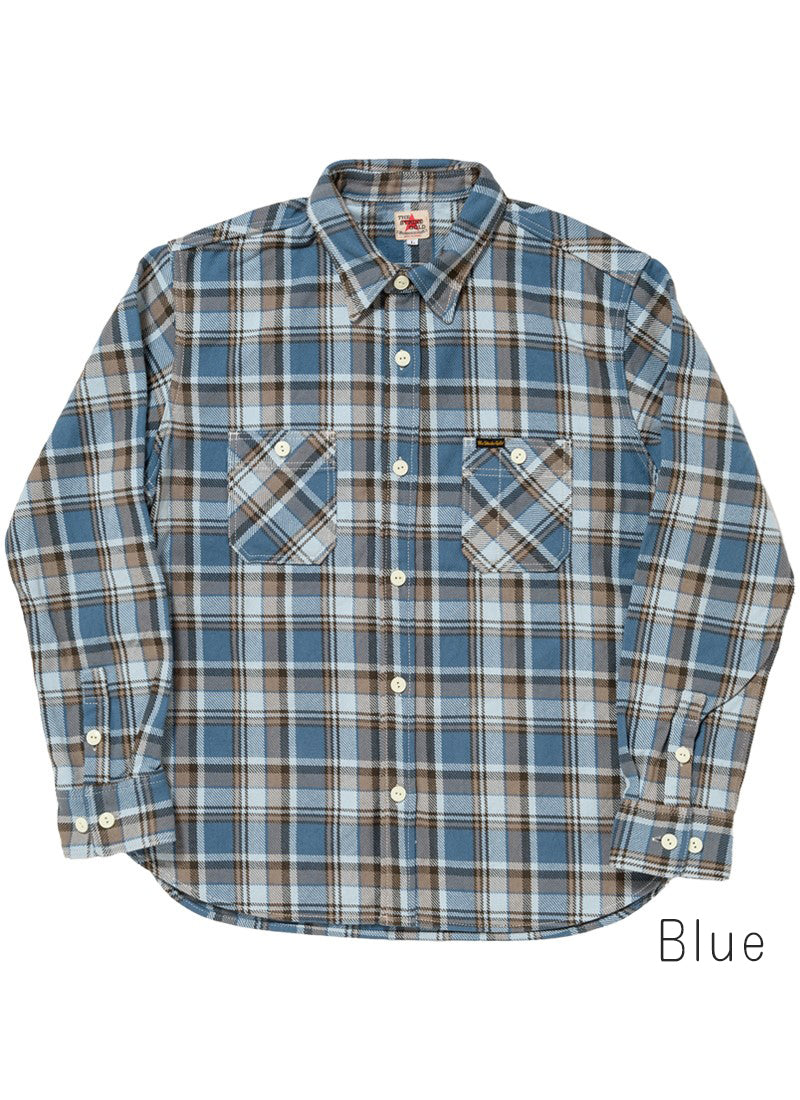 SGS2402 / The Strike Gold Heavy Flannel Check Work Shirt