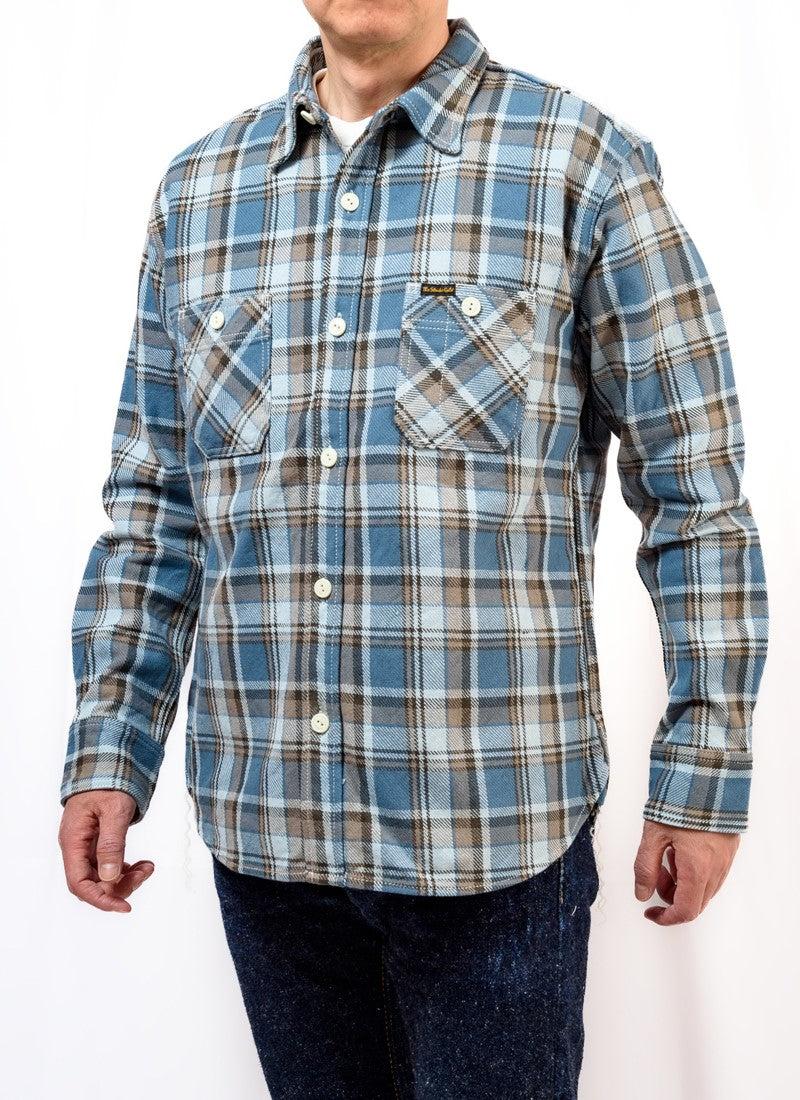 SGS2402 / The Strike Gold Heavy Flannel Check Work Shirt