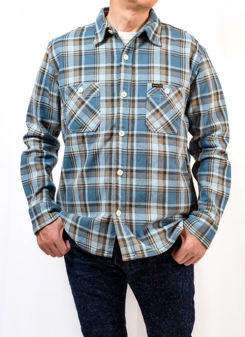 SGS2402 / The Strike Gold Heavy Flannel Check Work Shirt