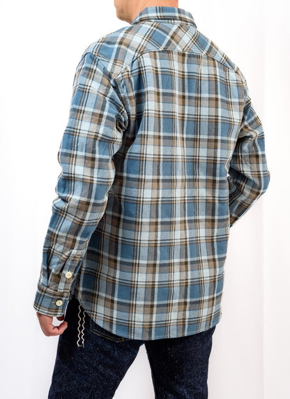 SGS2402 / The Strike Gold Heavy Flannel Check Work Shirt