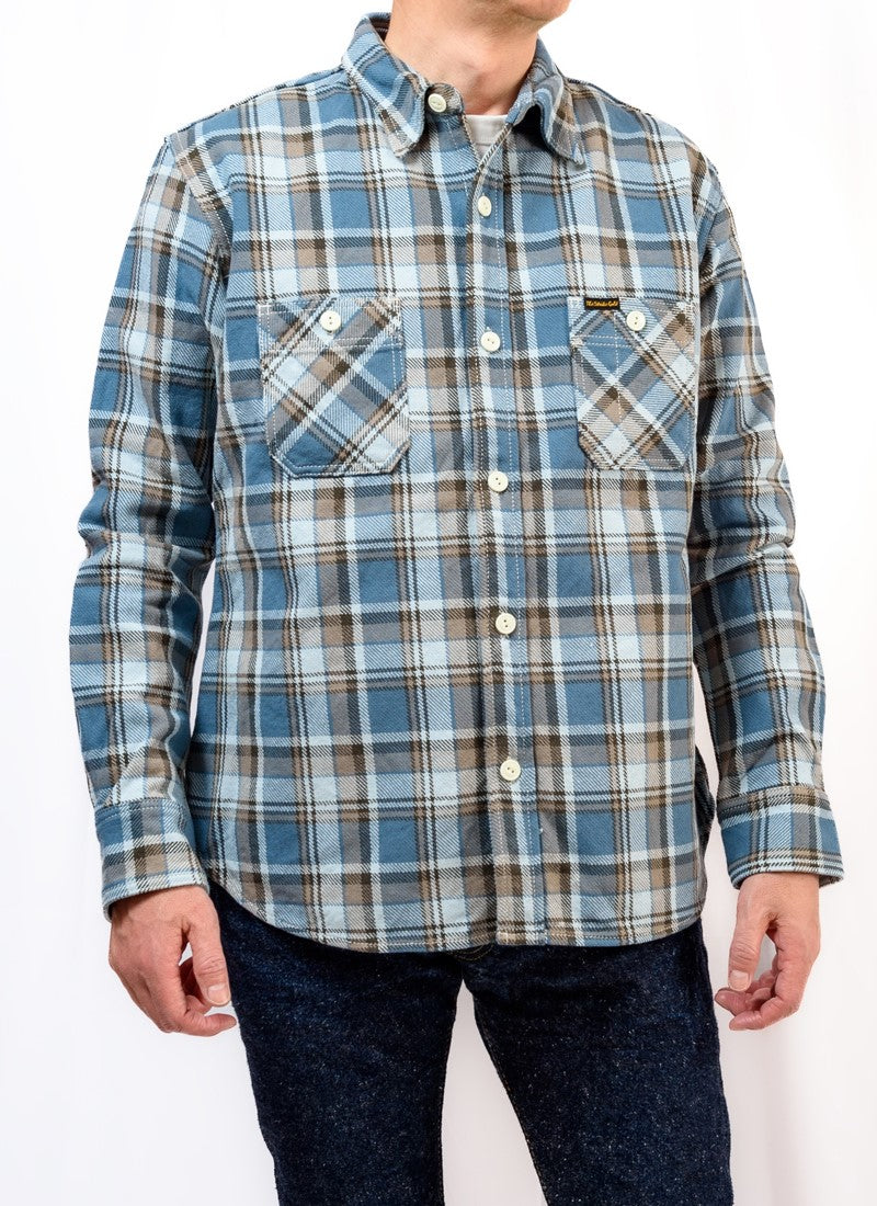 SGS2402 / The Strike Gold Heavy Flannel Check Work Shirt