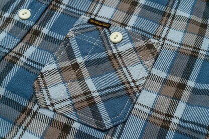 SGS2402 / The Strike Gold Heavy Flannel Check Work Shirt