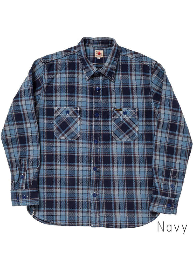 SGS2402 / The Strike Gold Heavy Flannel Check Work Shirt