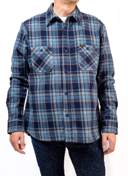 SGS2402 / The Strike Gold Heavy Flannel Check Work Shirt