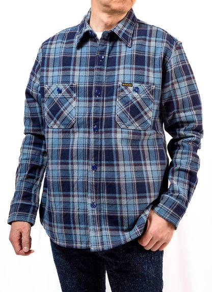 SGS2402 / The Strike Gold Heavy Flannel Check Work Shirt