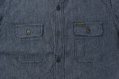 SGS2404 / The Strike Gold Indigo Dobby Work Shirt